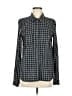 Paige Tweed Black Long Sleeve Button-Down Shirt Size M - photo 1