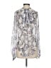 Marchesa Voyage 100% Polyester Ivory Long Sleeve Blouse Size 4 - photo 1