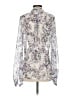 Marchesa Voyage 100% Polyester Ivory Long Sleeve Blouse Size 4 - photo 2