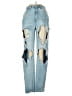 BDG 100% Cotton Color Block Blue Jeans Size 24w - photo 1
