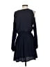 Jay Godfrey 100% Silk Solid Blue Casual Dress Size 4 - photo 2