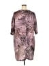 Melissa McCarthy Seven7 100% Polyester Purple Short Sleeve Blouse Size 2X - photo 2