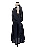 Jay Godfrey 100% Silk Solid Blue Casual Dress Size 4 - photo 5