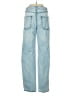 Zara Color Block Blue Jeans Size 0 - photo 2