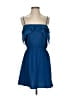 Eliot 100% Silk Blue Casual Dress Size 4 - photo 1
