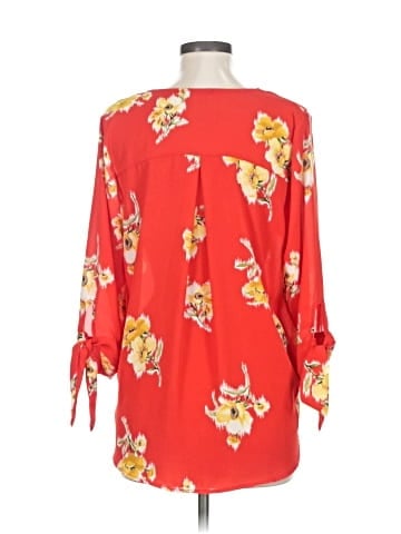 West Kei 3/4 Sleeve Blouse (view 2)