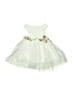 Unbranded 100% Polyester Ivory Dress Size 3-6 mo - photo 1