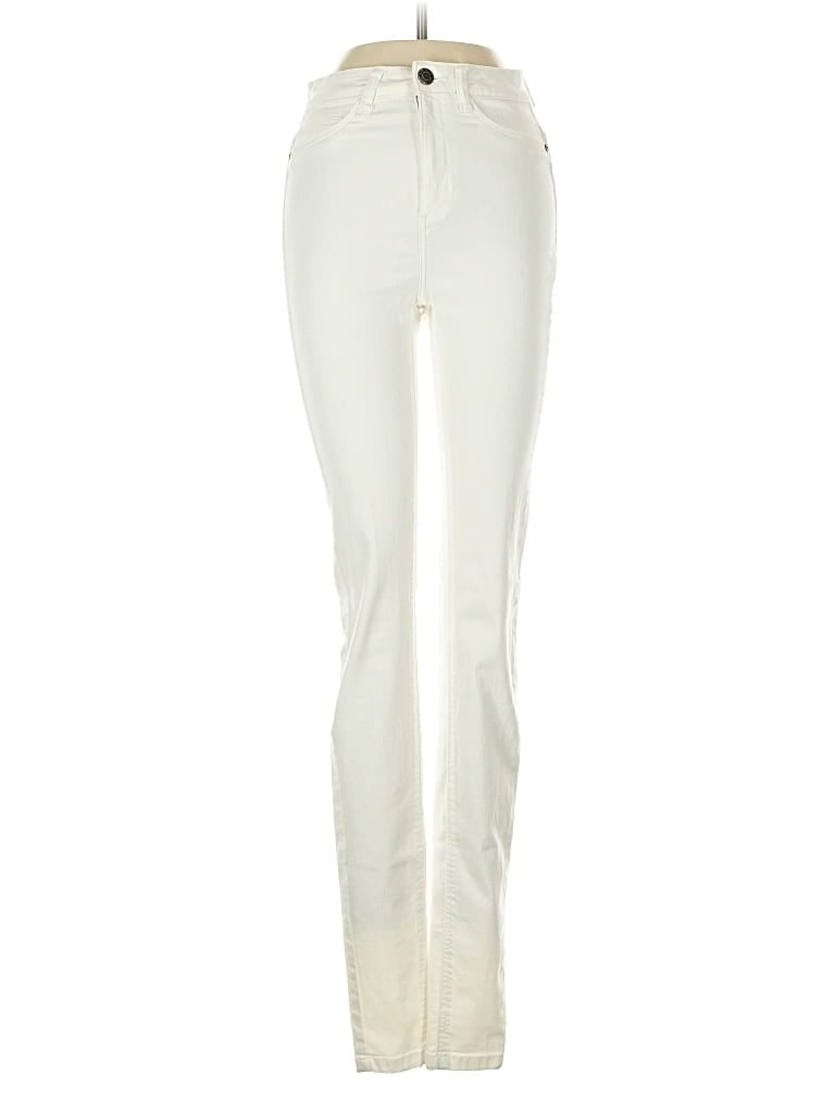 Pre-owned Noisy May Jeans In White