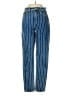 American Eagle Outfitters 100% Cotton Stripes Blue Jeans Size 00 - photo 1