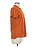 Mofiz 100% Polyester Orange Short Sleeve Henley Size M - photo 4