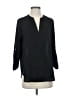 Everleigh 100% Polyester Black 3/4 Sleeve Blouse Size XS - photo 1