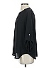 Everleigh 100% Polyester Black 3/4 Sleeve Blouse Size XS - photo 5