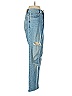Madewell 100% Cotton Hearts Blue Jeans Size 24 waist - photo 4