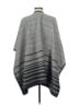 Ike Behar 100% Polyester Gray Poncho One size - photo 2
