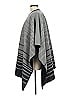 Ike Behar 100% Polyester Gray Poncho One size - photo 5