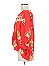 West Kei 100% Polyester Red 3/4 Sleeve Blouse Size M - photo 5