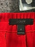 J.Crew 100% Polyester Solid Red Casual Pants Size 2 - photo 7