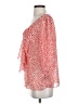 AGB 100% Polyester Red 3/4 Sleeve Blouse Size S - photo 5