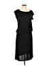 Talbots Solid Black Casual Dress Size M - photo 1