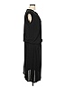 Talbots Solid Black Casual Dress Size M - photo 4