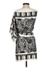 BCBGMAXAZRIA 100% Polyester Paisley Gray Cocktail Dress Size XXS - photo 2