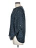 Collective Concepts 100% Polyester Blue 3/4 Sleeve Blouse Size L - photo 5