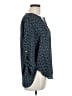Collective Concepts 100% Polyester Blue 3/4 Sleeve Blouse Size L - photo 4
