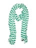 The Limited 100% Rayon Stripes Teal Scarf One size - photo 1