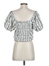 Levi's 100% Cotton White Short Sleeve Blouse Size XS - photo 2