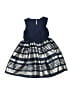 Purple Rose Stripes Blue Dress Size 7 - photo 2