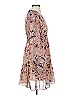 o.p.t 100% Polyester Paisley Tan Cocktail Dress Size XS - photo 4