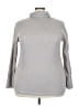 Unbranded 100% Polyester Gray Turtleneck Sweater Size 3X - photo 1