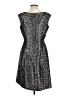 9&Co. 100% Polyester Metallic Black Cocktail Dress Size 10 - photo 2