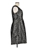 9&Co. 100% Polyester Metallic Black Cocktail Dress Size 10 - photo 4