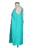 CeCe 100% Polyester Solid Teal Casual Dress Size 2 - photo 5