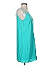 CeCe 100% Polyester Solid Teal Casual Dress Size 2 - photo 4