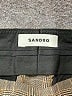 Sandro Plaid Brown Tan Dress Pants Size 36 waist - photo 6