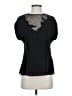 Guess 100% Polyester Black Short Sleeve Blouse Size XS - photo 1