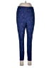 Reebok Print Blue Active Pants Size L - photo 1