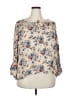 Suzanne Betro Tan 3/4 Sleeve Blouse Size 2X - photo 1