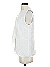 BOSS by HUGO BOSS White Sleeveless Blouse Size SmEstimated - photo 5