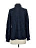 CAbi Checkered-gingham Blue Long Sleeve Button-Down Shirt Size XS - photo 2