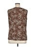 Roz & Ali Brown Sleeveless Blouse Size 1X - photo 2