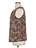 Roz & Ali Brown Sleeveless Blouse Size 1X - photo 5