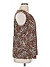 Roz & Ali Brown Sleeveless Blouse Size 1X - photo 4