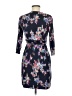 Boden Print Black Blue Casual Dress Size 6 - photo 2