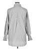 Unbranded Stripes Gray Long Sleeve Blouse Size XL - photo 2