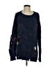 Wild Flower 100% Acrylic Stars Blue Pullover Sweater Size Sm - Med - photo 1