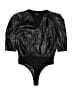 Lucy Paris 100% Viscose Black Bodysuit Size S - photo 1