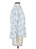 Rails Plaid Blue Long Sleeve Button-Down Shirt Size S - photo 4